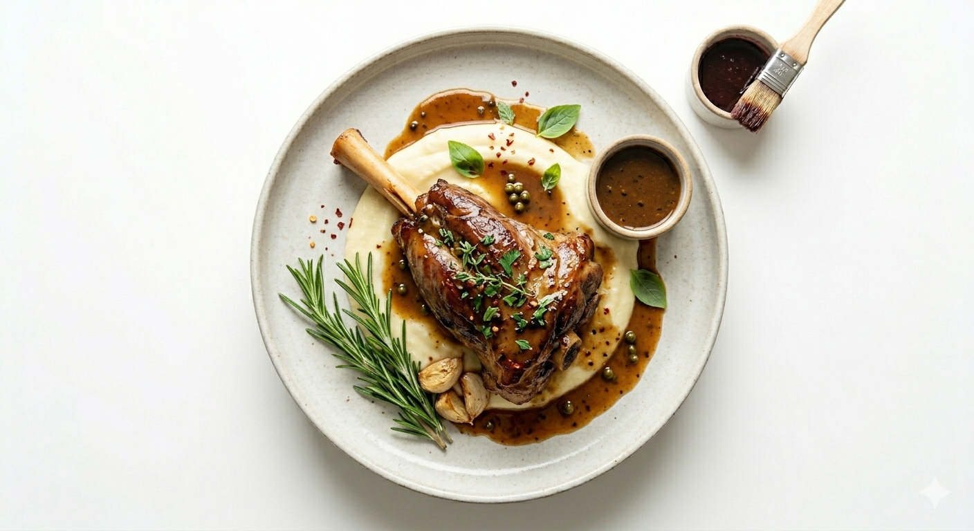 Slow-Braised Lamb Shank